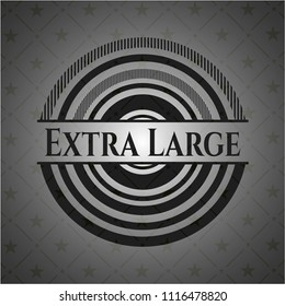 Extra Large dark badge
