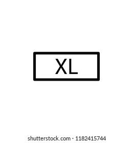 extra large icon. Element of laundry icon for mobile concept and web apps. Thin line extra large icon can be used for web and mobile