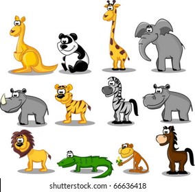 extra large set animals