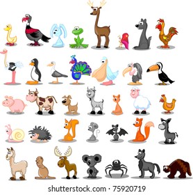 Extra large set of animals