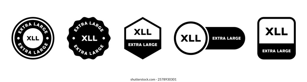 Extra large - vector signs for product labeling.