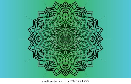 Extra Ordinary Mandala Design with Background 