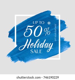 Extra Sale 10 percent off sign over watercolor art brush paint abstract background vector illustration. Perfect acrylic design for a shop and sale banners.