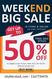 Extra Sale Flyer Template