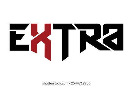 Logotipo de fonte de texto adicional | vetor de alta qualidade