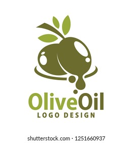 Extra Virgin Olive Oil Logo Template Design Vector Illustration