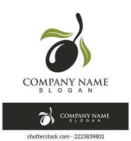 Extra virgin olive oil logo design vector illustration