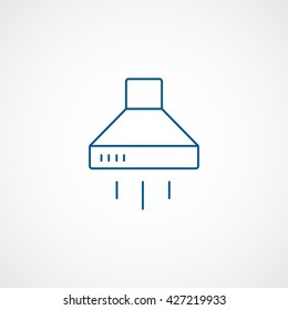 Extract Blue Icon On White Background