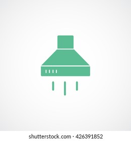Extract Green Flat Icon On White Background