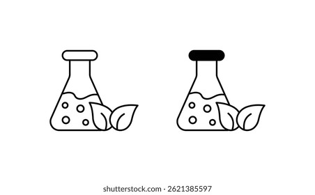 Extract icon design with white background stock illustration