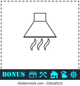 Extract icon flat. Simple vector symbol and bonus icon