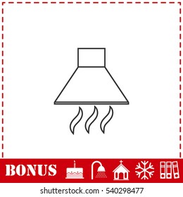 Extract icon flat. Simple vector symbol and bonus icon