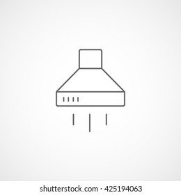 Extract Line Icon On White Background