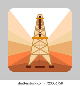 Extract petrol station concept background. Cartoon illustration of extract petrol station vector concept background for web design