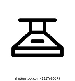 icono del capó de extracción para tu diseño de sitio web, logotipo, aplicación, interfaz de usuario.