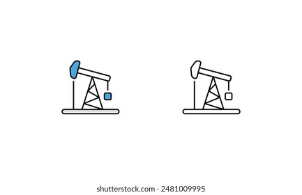 Extraction Icon vector stock illustration.