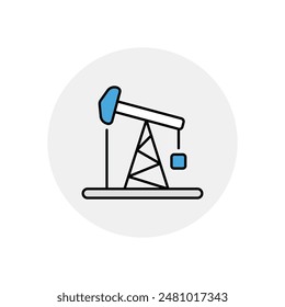 Extraction Icon vector stock illustration.