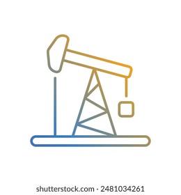 Extraction Icon vector stock illustration.