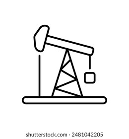 Extraction Icon vector stock illustration.