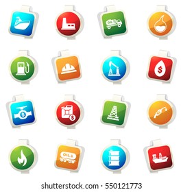Extraction of oil color icon for web sites and user interfaces