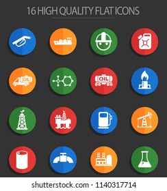 extraction of oil vector icons for web and user interface design