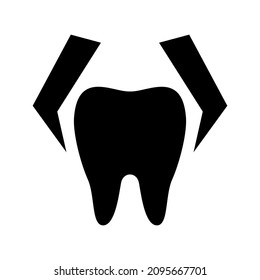 extraction tooth icon or logo isolated sign symbol vector illustration - high quality black style vector icons
