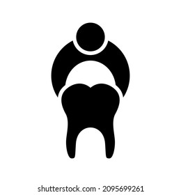 extraction tooth icon or logo isolated sign symbol vector illustration - high quality black style vector icons
