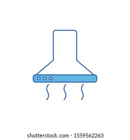 extractor bell appliance icon design, Home house residential property traditional domestic household and interior theme Vector illustration