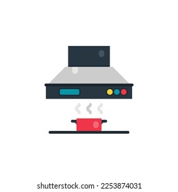 Extractor flat icons. Vector illustration. Isolated icon suitable for web, infographics, interface and apps.