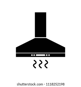 Extractor hood icon vector icon. Simple element illustration. Extractor hood symbol design. Can be used for web and mobile.