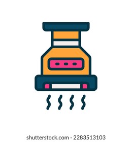 extractor hood icon for your website, mobile, presentation, and logo design.