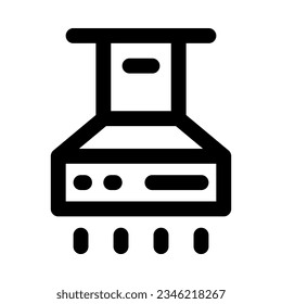 extractor hood icon for your website, mobile, presentation, and logo design.