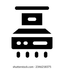 extractor hood icon for your website, mobile, presentation, and logo design.