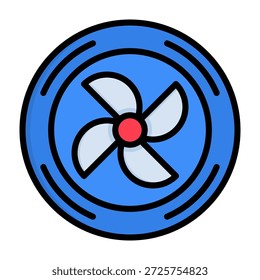 Icono de extractor Ilustración vectorial de estilo de color lineal