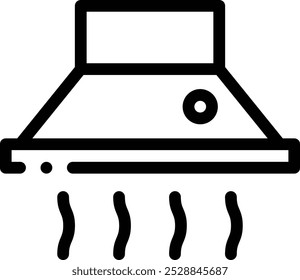 extractor icon. Thin Linear Style Design Isolated On White Background
