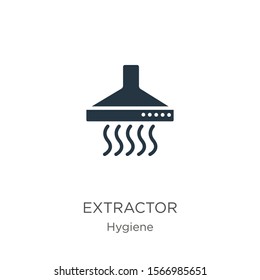 Extractor icon vector. Trendy flat extractor icon from hygiene collection isolated on white background. Vector illustration can be used for web and mobile graphic design, logo, eps10