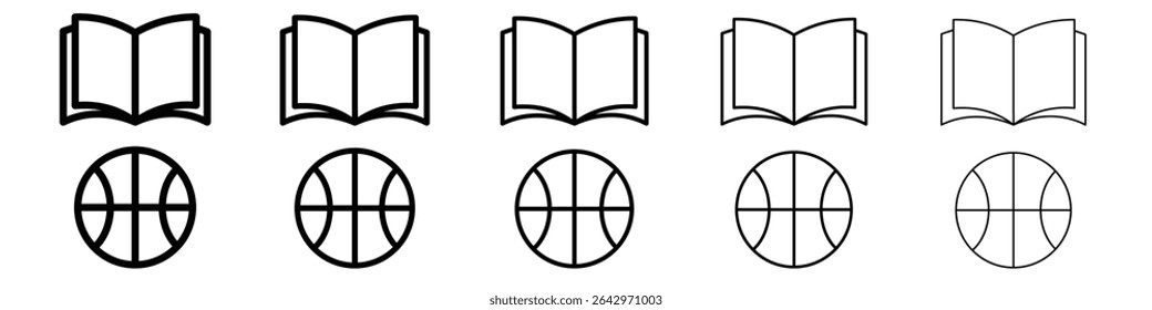 Extracurricular activities icon Flat design on isolated background