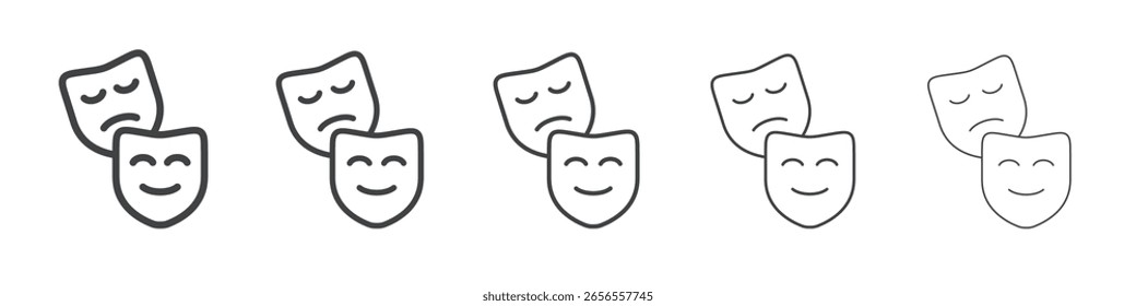 Extracurricular activities icon outline ilustration vector symbol