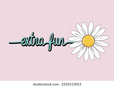 extrafun vector daisy flower design