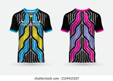 Extraordinary and Bizarre T shirt sports abstract jersey suitable for racing, soccer, gaming, motocross, gaming, cycling.