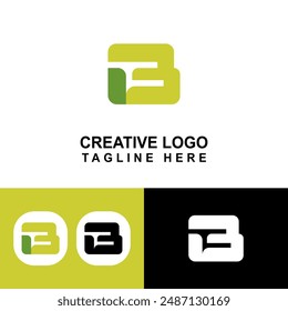 Extraordinary letter B logo design. suitable for clothing brands or office identities.