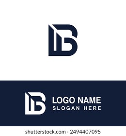 Logotipo extraordinario con concepto B para negocios inmobiliarios.