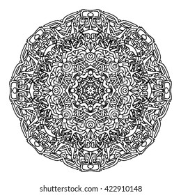Extraordinary Mandalas. Decorative elements. Oriental pattern, vector illustration. Islam, Arabic, Indian, turkish, pakistan, chinese, ottoman motifs - stock vector