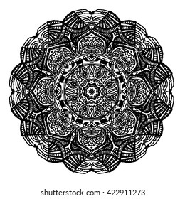 Extraordinary Mandalas. Decorative elements. Oriental pattern, vector illustration. Islam, Arabic, Indian, turkish, pakistan, chinese, ottoman motifs - stock vector