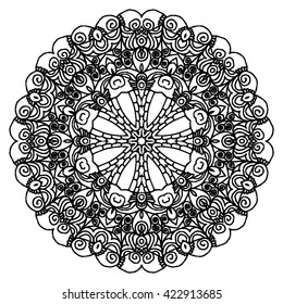 Extraordinary Mandalas. Decorative elements. Oriental pattern, vector illustration. Islam, Arabic, Indian, turkish, pakistan, chinese, ottoman motifs - stock vector