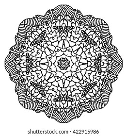 Extraordinary Mandalas. Decorative elements. Oriental pattern, vector illustration. Islam, Arabic, Indian, turkish, pakistan, chinese, ottoman motifs - stock vector