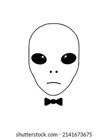 extraterrestrial icon vector illustration logo template