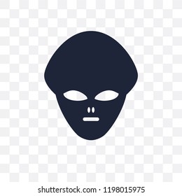 Extraterrestrial transparent icon. Extraterrestrial symbol design from Astronomy collection.