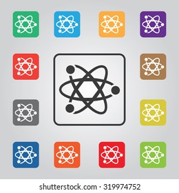 Extraterrestrial vector icon for web and mobile