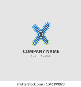 Extreme Blue Vector Logo